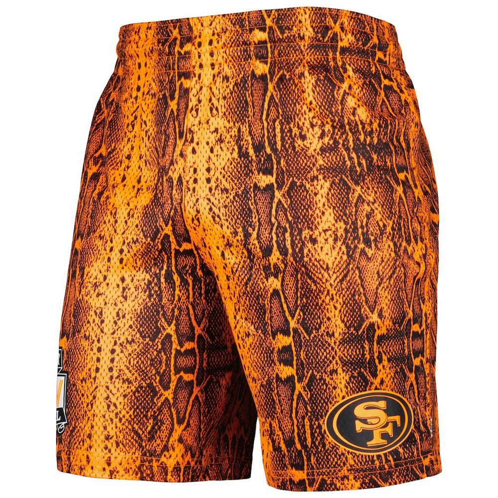 San Francisco 49ers New Era Summer Pop Shorts - Orange discount