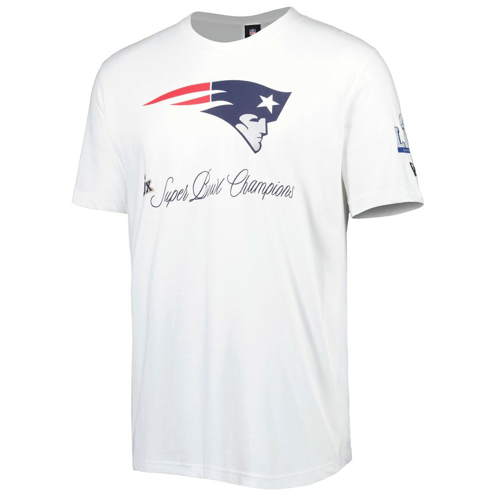 New England Patriots New Era Historic Champs T-Shirt - White outlet