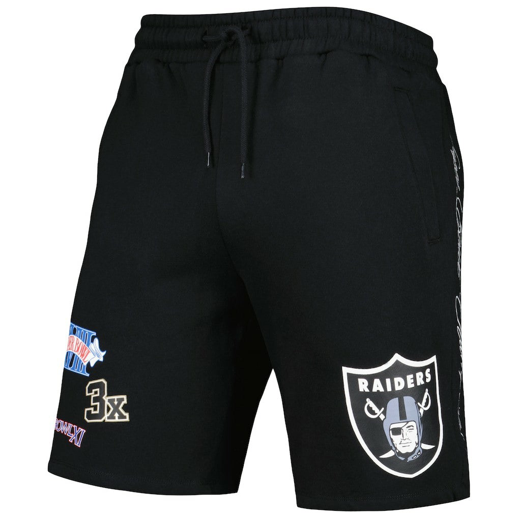 Las Vegas Raiders New Era Historic Champs Shorts - Black outlet