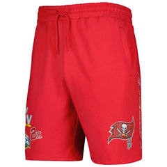 Tampa Bay Buccaneers New Era Historic Champs Shorts - Red cheap