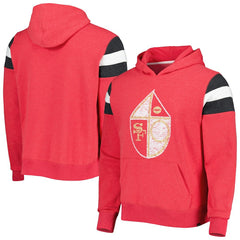 San Francisco 49ers '47 Legacy Premier Nico Pullover Hoodie - Scarlet sale