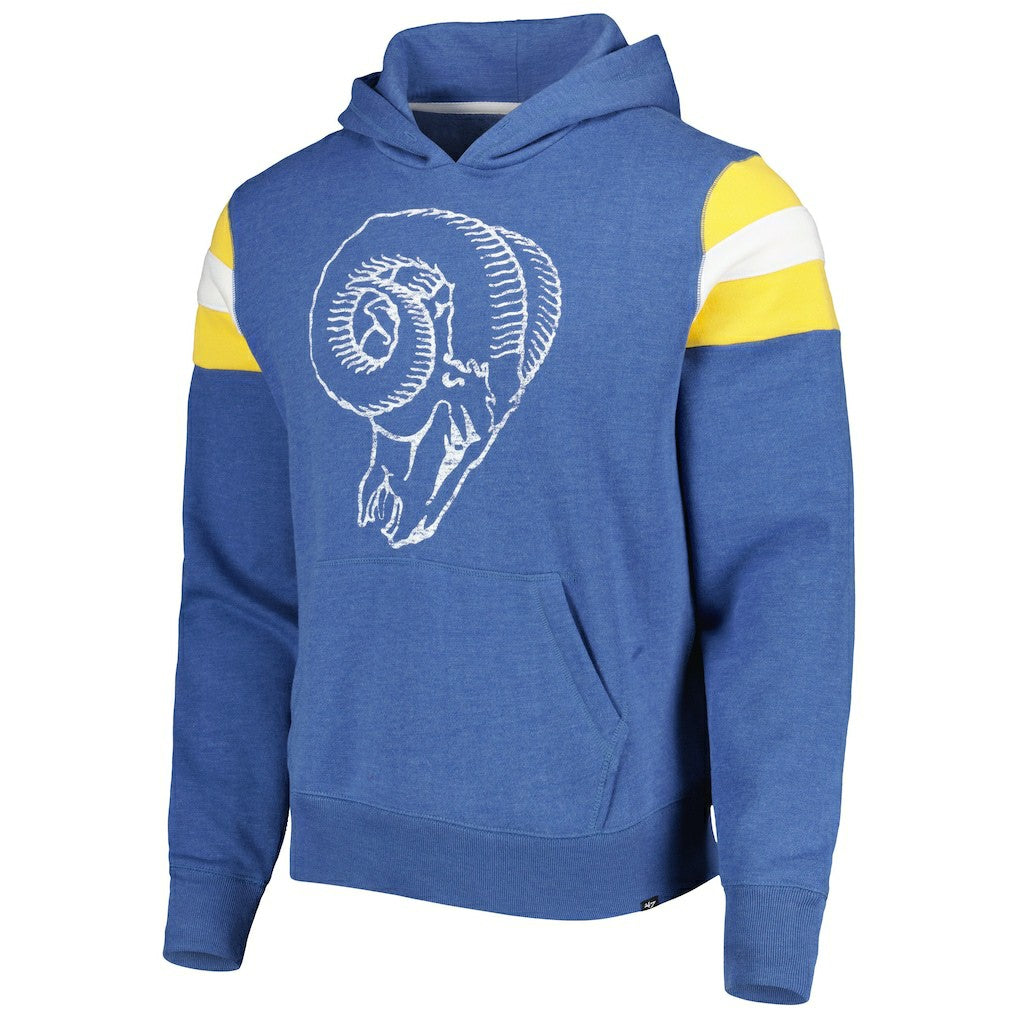 Los Angeles Rams '47 Legacy Premier Nico Pullover Hoodie - Royal on sale