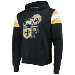New Orleans Saints '47 Legacy Premier Nico Pullover Hoodie - Black discount
