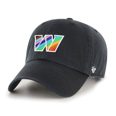 Washington Commanders '47 Logo Pride Clean Up Adjustable Hat - Black sale