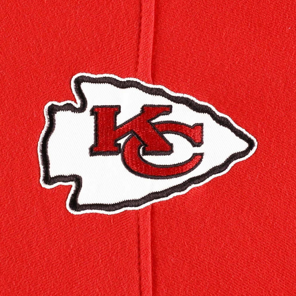Kansas City Chiefs '47 Gridiron Lace-Up Pullover Hoodie - Heather Gray on sale