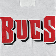 Tampa Bay Buccaneers '47 Gridiron Lace-Up Pullover Hoodie - Heather Gray sale