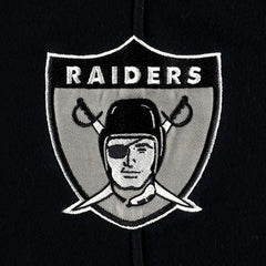 Las Vegas Raiders '47 Historic Logo Gridiron Lace-Up Pullover Hoodie - Heather Gray sale