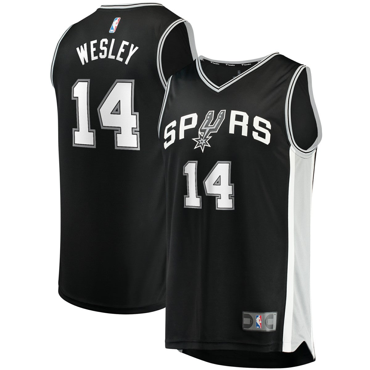Blake Wesley San Antonio Spurs Fast Break Replica Player Jersey - Icon Edition - Black | Fanatics discount