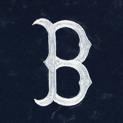 Boston Red Sox The Wild Collective Women's Marble Pullover Hoodie - Navy