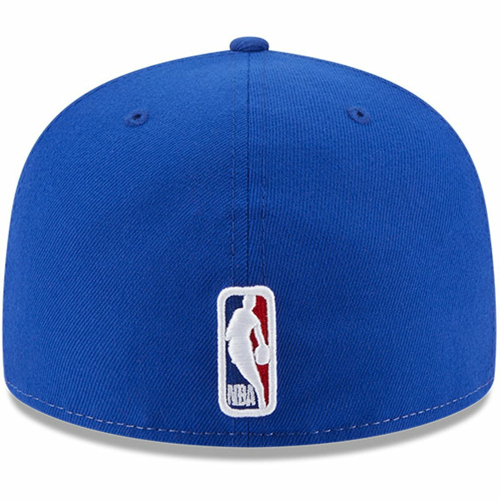 Philadelphia 76ers Back Half 9FIFTY Fitted Hat - White/Royal | New Era outlet