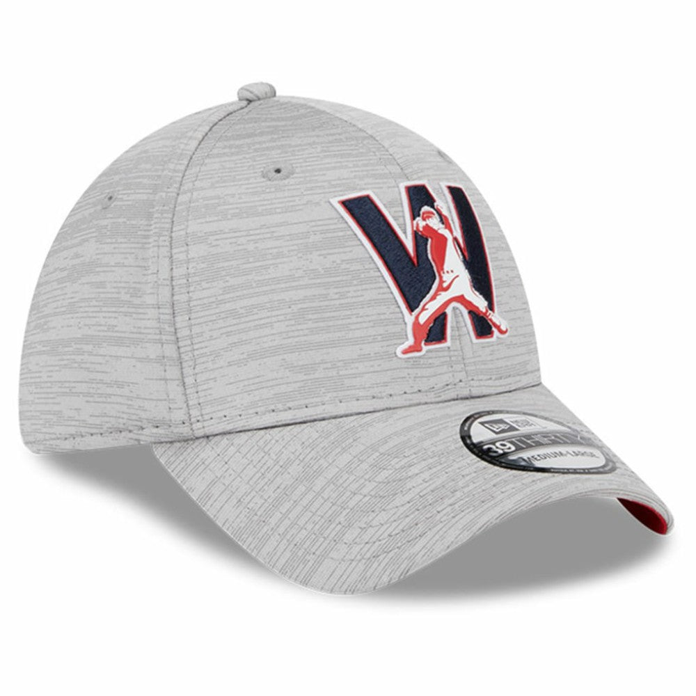 Washington Nationals 2023 Clubhouse 39THIRTY Flex Hat - Gray | New Era