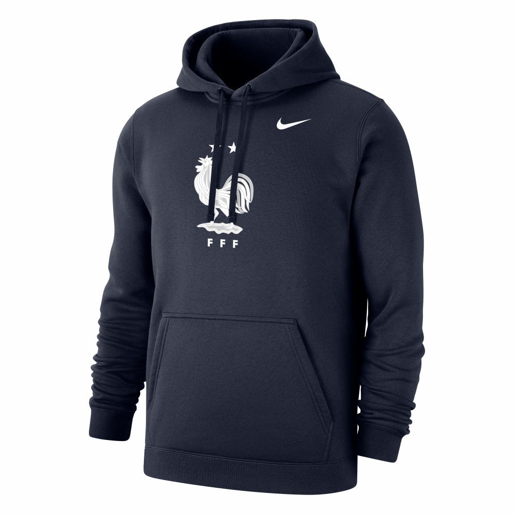 France National Team Club Primary Pullover Hoodie - Navy | Nike on sale