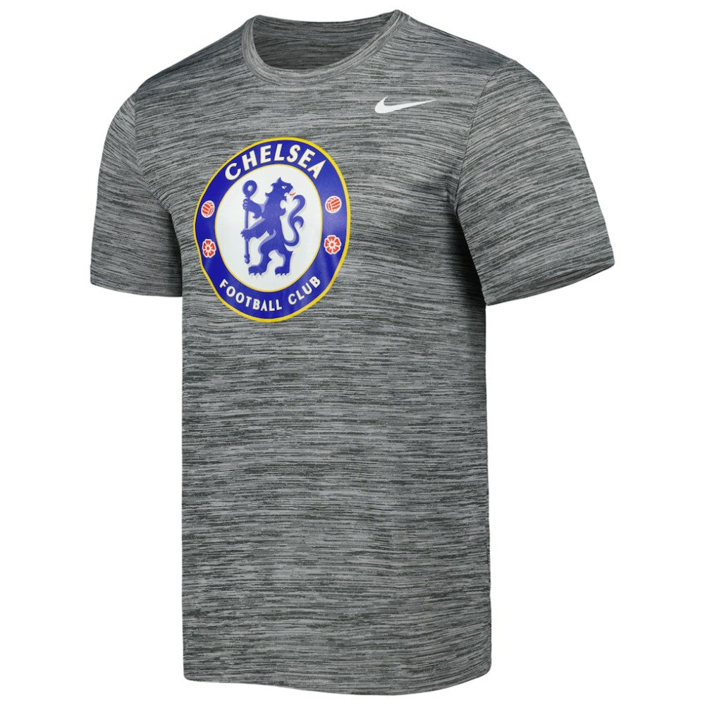 Chelsea Primary Logo Velocity Legend Performance T-Shirt - Heather Gray | Nike online