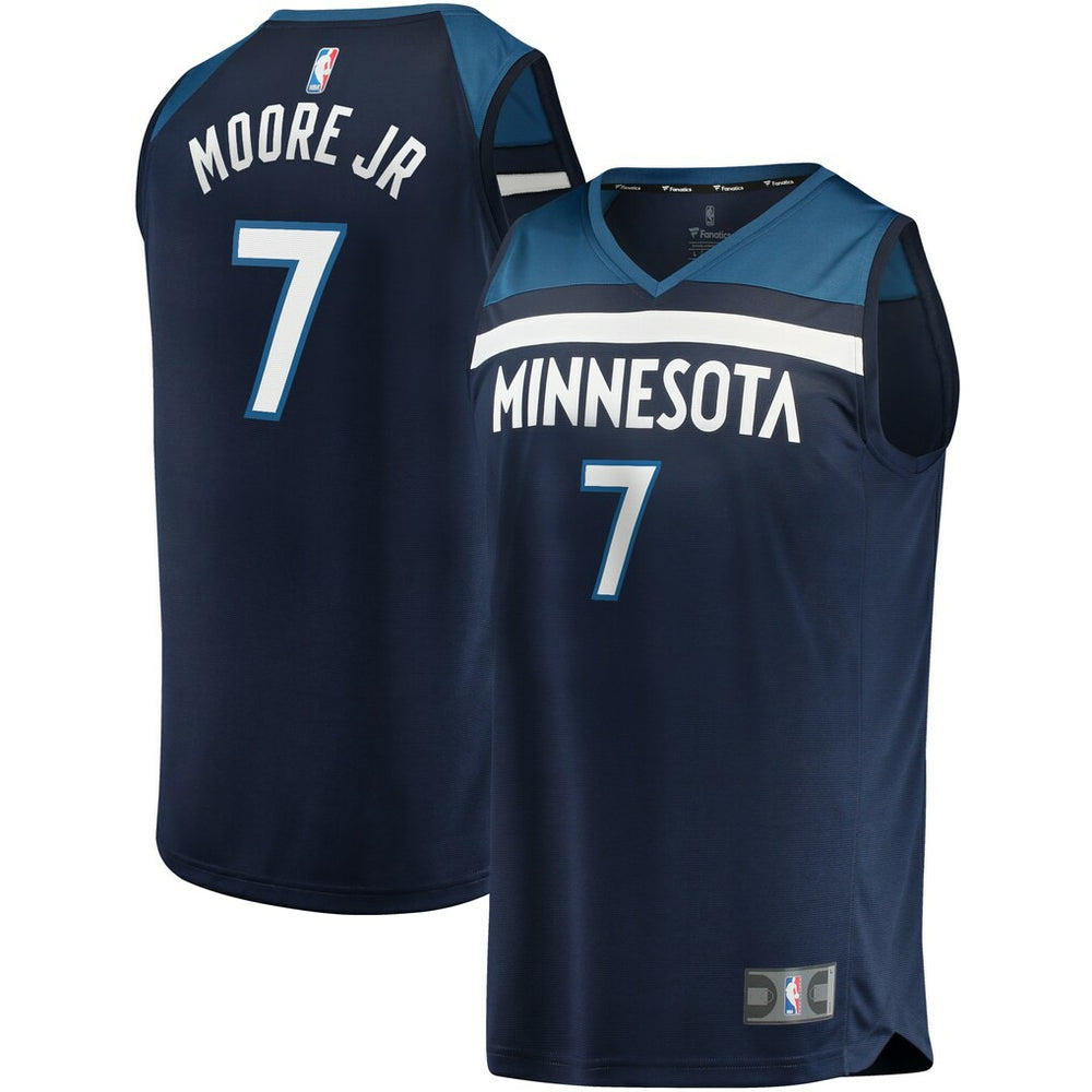 Wendell Moore Jr. Minnesota Timberwolves 2022 NBA Draft First Round Pick Fast Break Replica Player Jersey Icon - Edition - Navy | Fanatics on sale