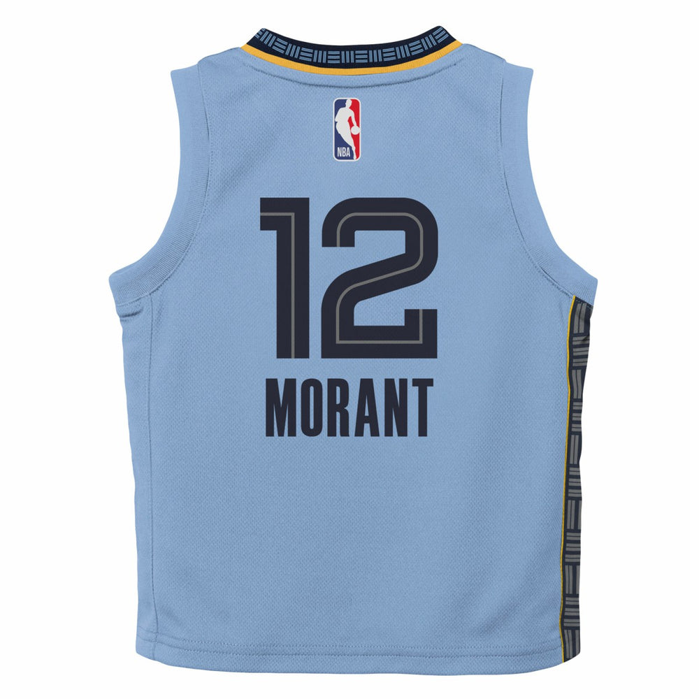 Ja Morant Memphis Grizzlies Jordan Brand Preschool 2022/23 Statement Edition Jersey - Light Blue on sale