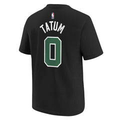 Jayson Tatum Boston Celtics Jordan Brand Youth Statement Edition Name & Number Player T-Shirt - Black discount