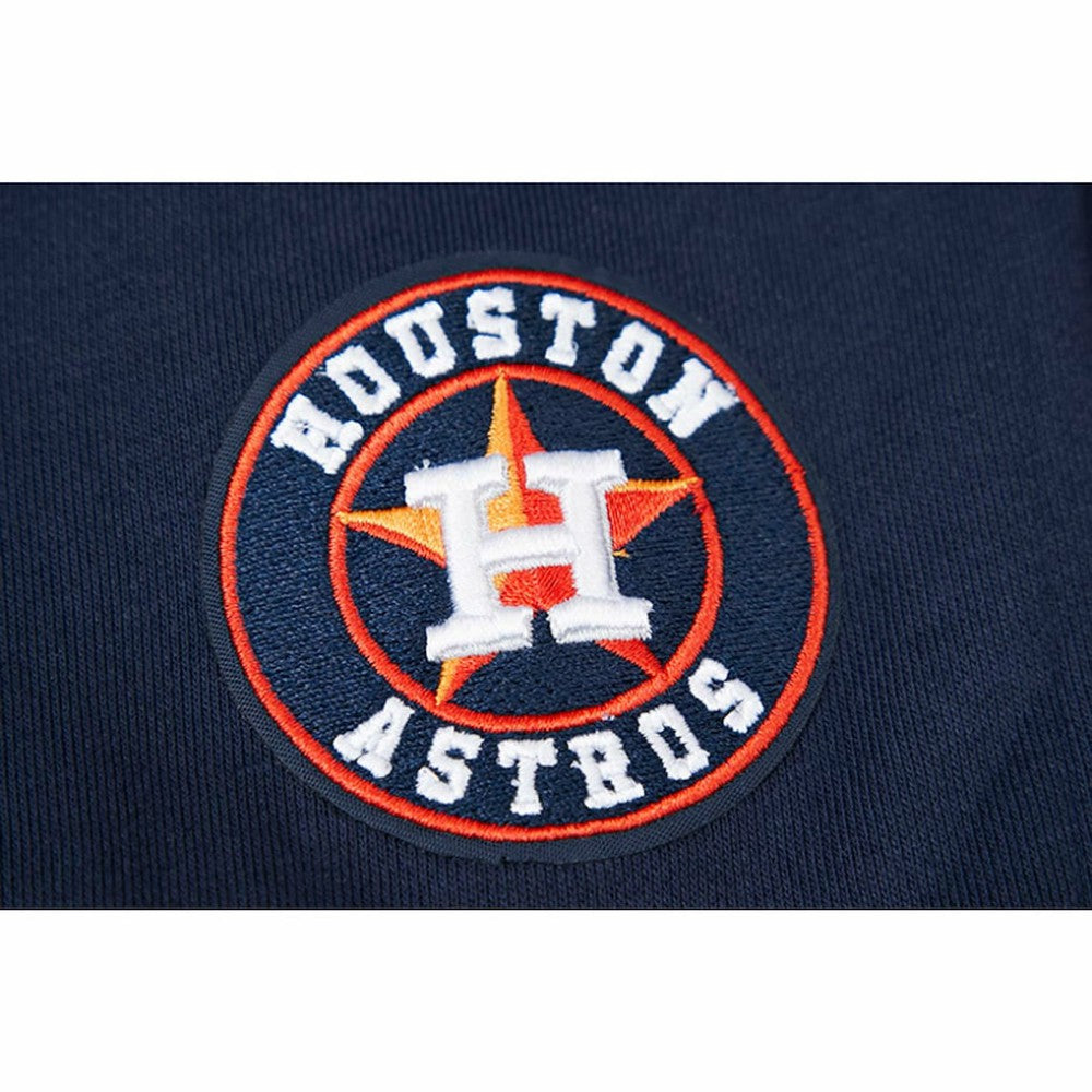 Houston Astros Pro Standard Women's Classic Fleece Pullover Hoodie - Navy