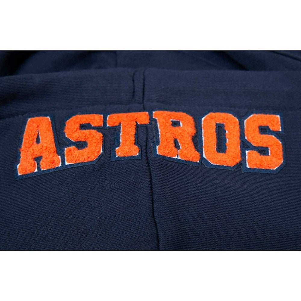 Houston Astros Pro Standard Women's Classic Fleece Pullover Hoodie - Navy