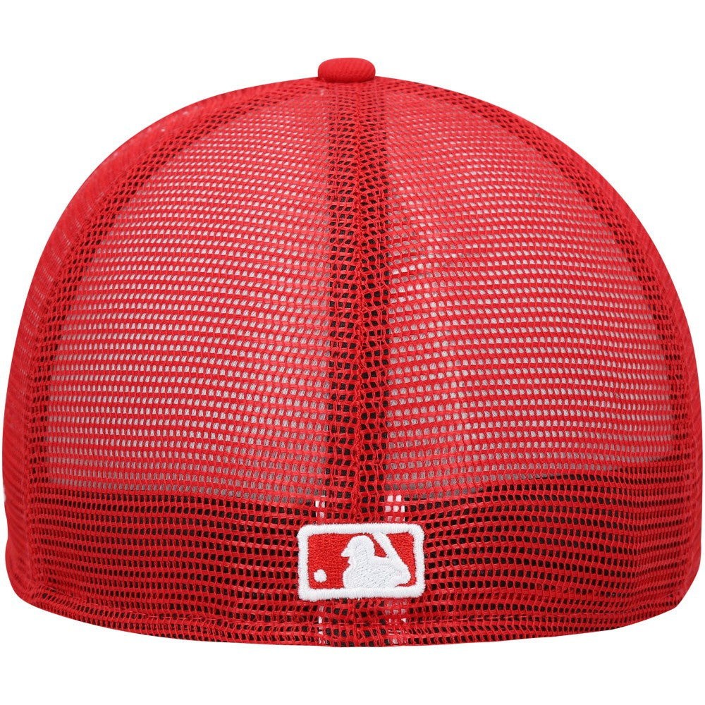Los Angeles Angels 2023 On-Field Batting Practice 59FIFTY Fitted Hat - White/Red | New Era