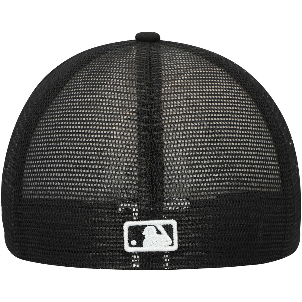 Miami Marlins 2023 On-Field Batting Practice 59FIFTY Fitted Hat - White/Black | New Era