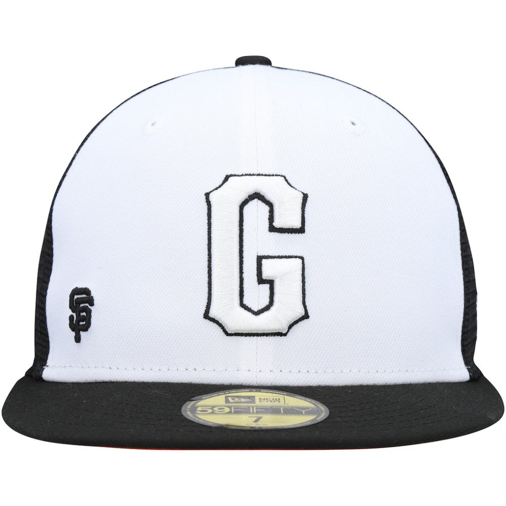 San Francisco Giants 2023 On-Field Batting Practice 59FIFTY Fitted Hat - White/Black | New Era