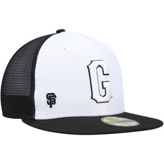 San Francisco Giants 2023 On-Field Batting Practice 59FIFTY Fitted Hat - White/Black | New Era