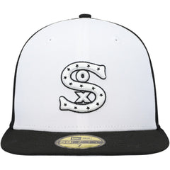Chicago White Sox 2023 On-Field Batting Practice 59FIFTY Fitted Hat - White/Black | New Era