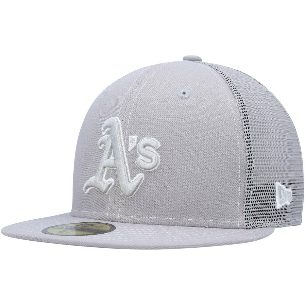 Athletics 2023 On-Field Batting Practice 59FIFTY Fitted Hat - Gray | New Era