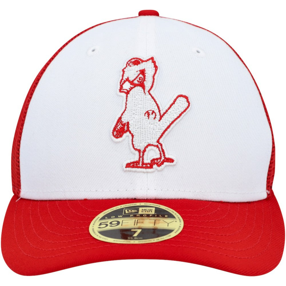 St. Louis Cardinals 2023 On-Field Batting Practice Low Profile 59FIFTY Fitted Hat - White/Red | New Era