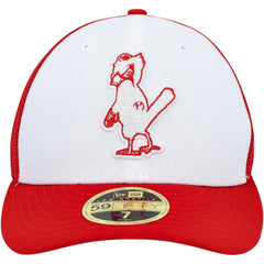 St. Louis Cardinals 2023 On-Field Batting Practice Low Profile 59FIFTY Fitted Hat - White/Red | New Era