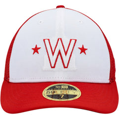 Washington Nationals 2023 On-Field Batting Practice Low Profile 59FIFTY Fitted Hat - White/Red | New Era