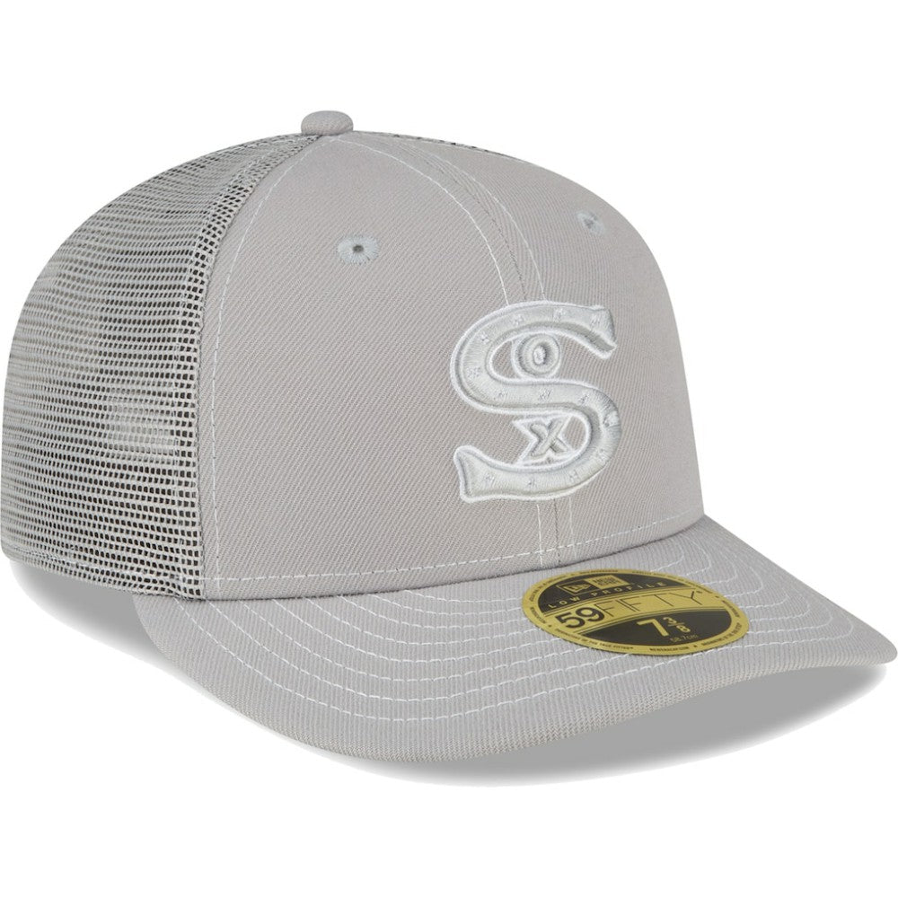 Chicago White Sox 2023 On-Field Batting Practice Low Profile 59FIFTY Fitted Hat - Gray | New Era