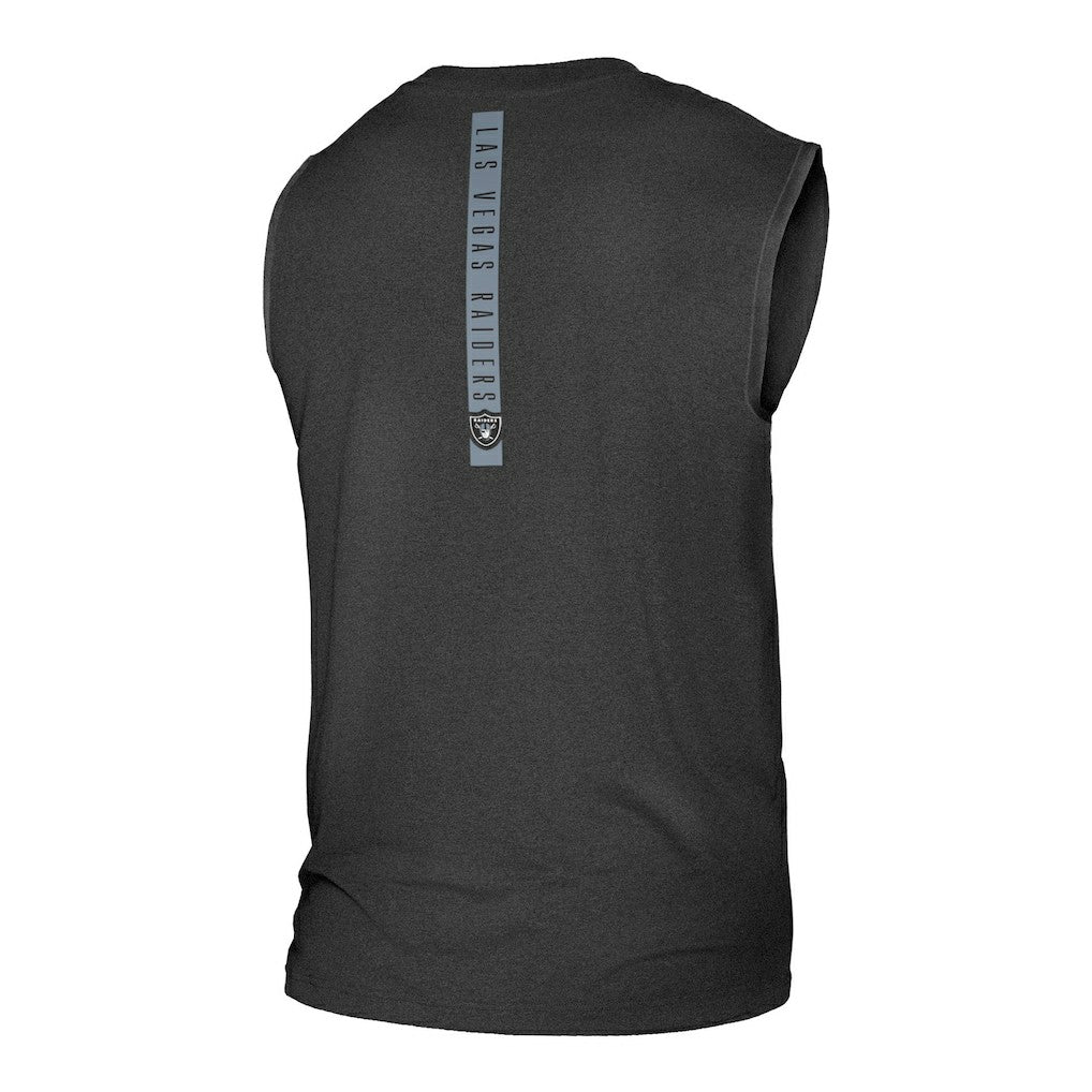 Las Vegas Raiders New Era Team Muscle Tank Top - Black on sale