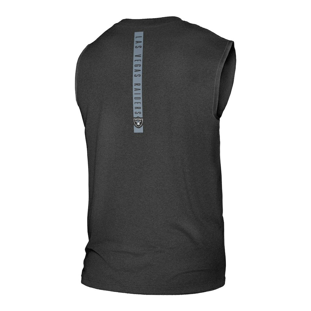 Las Vegas Raiders New Era Team Muscle Tank Top - Black on sale