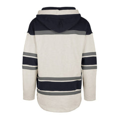 Columbus Blue Jackets '47 Rockaway Lace-Up Pullover Hoodie Oatmeal