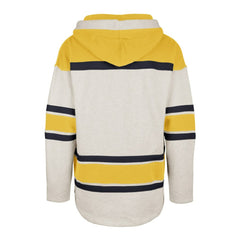 Nashville Predators '47 Rockaway Lace-Up Pullover Hoodie Oatmeal
