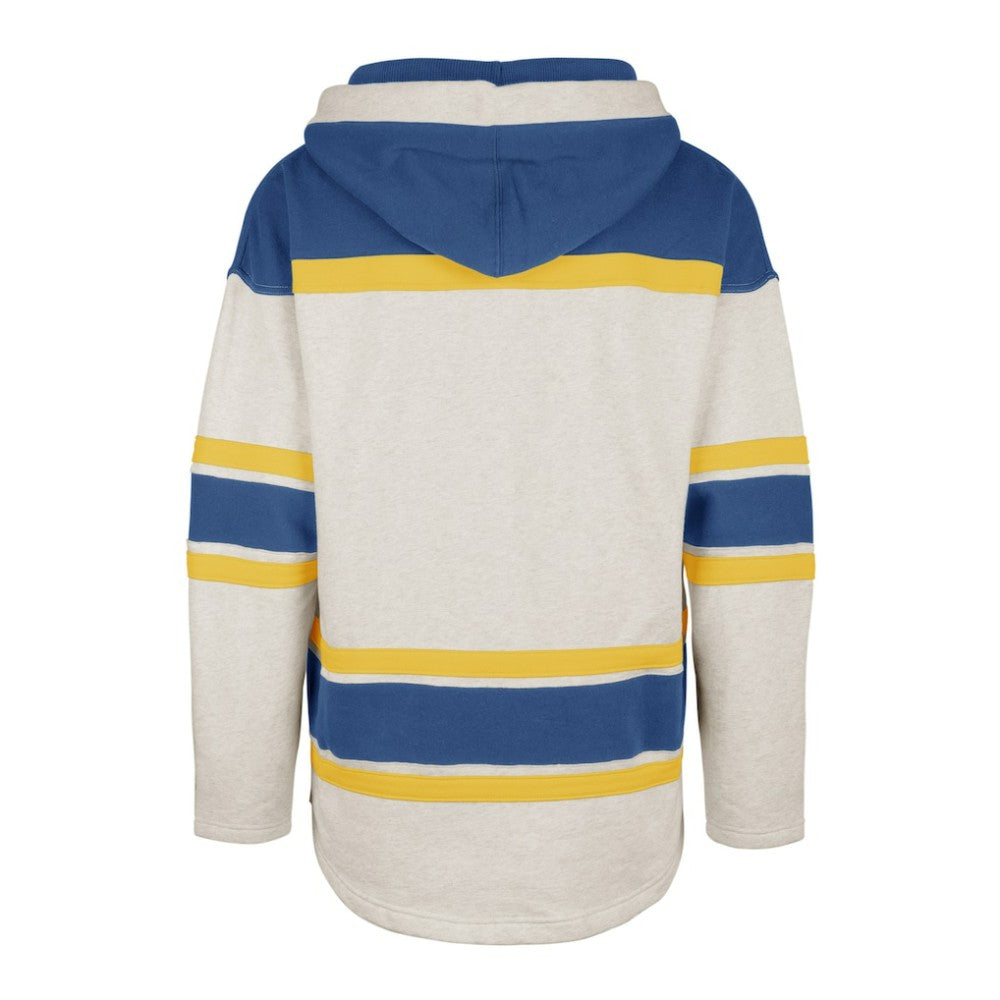 St. Louis Blues '47 Rockaway Lace-Up Pullover Hoodie Oatmeal
