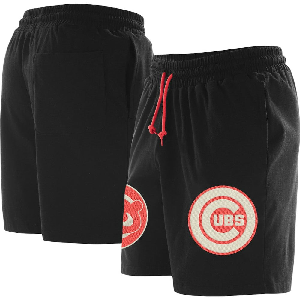 Chicago Cubs Color Pack Knit Shorts - Black | New Era