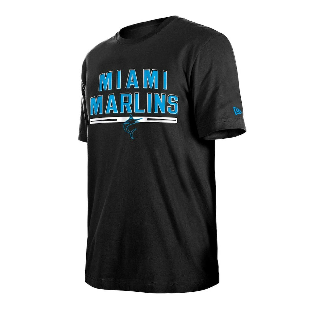 Miami Marlins Batting Practice T-Shirt - Black | New Era