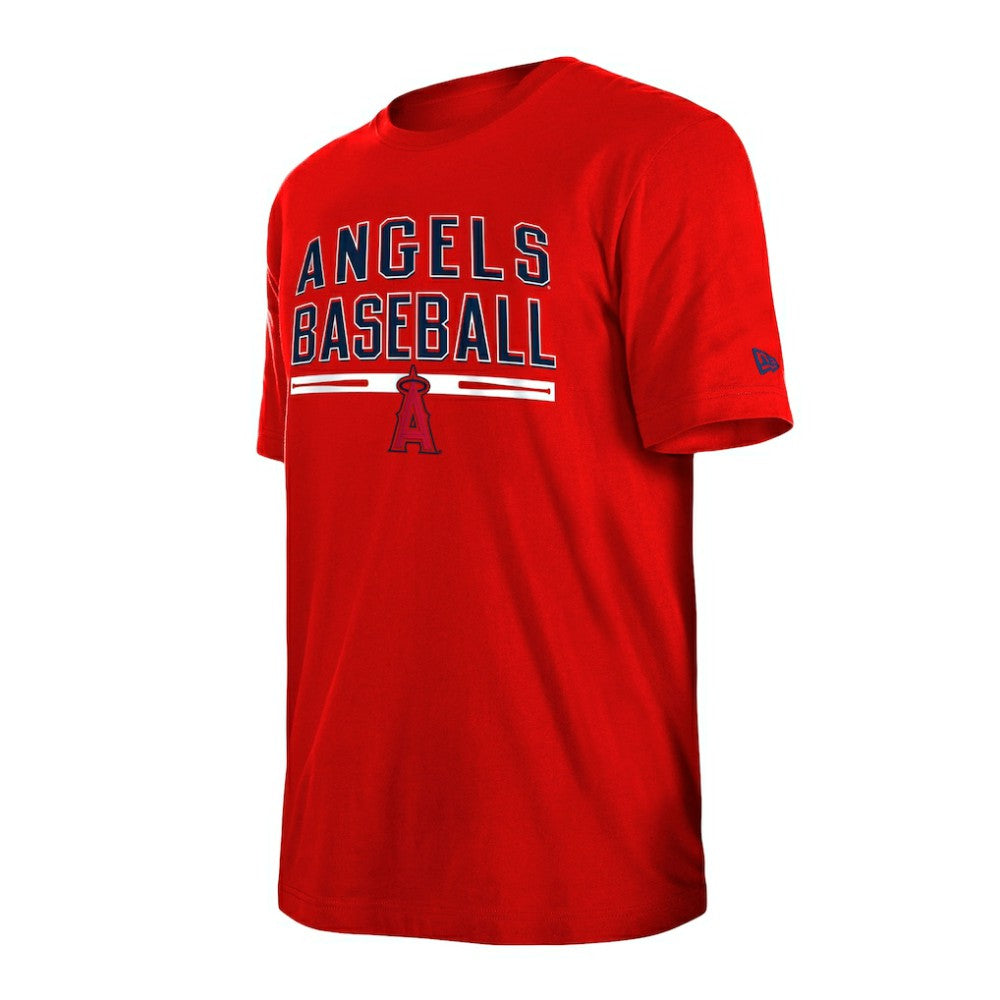 Los Angeles Angels Batting Practice T-Shirt - Red | New Era