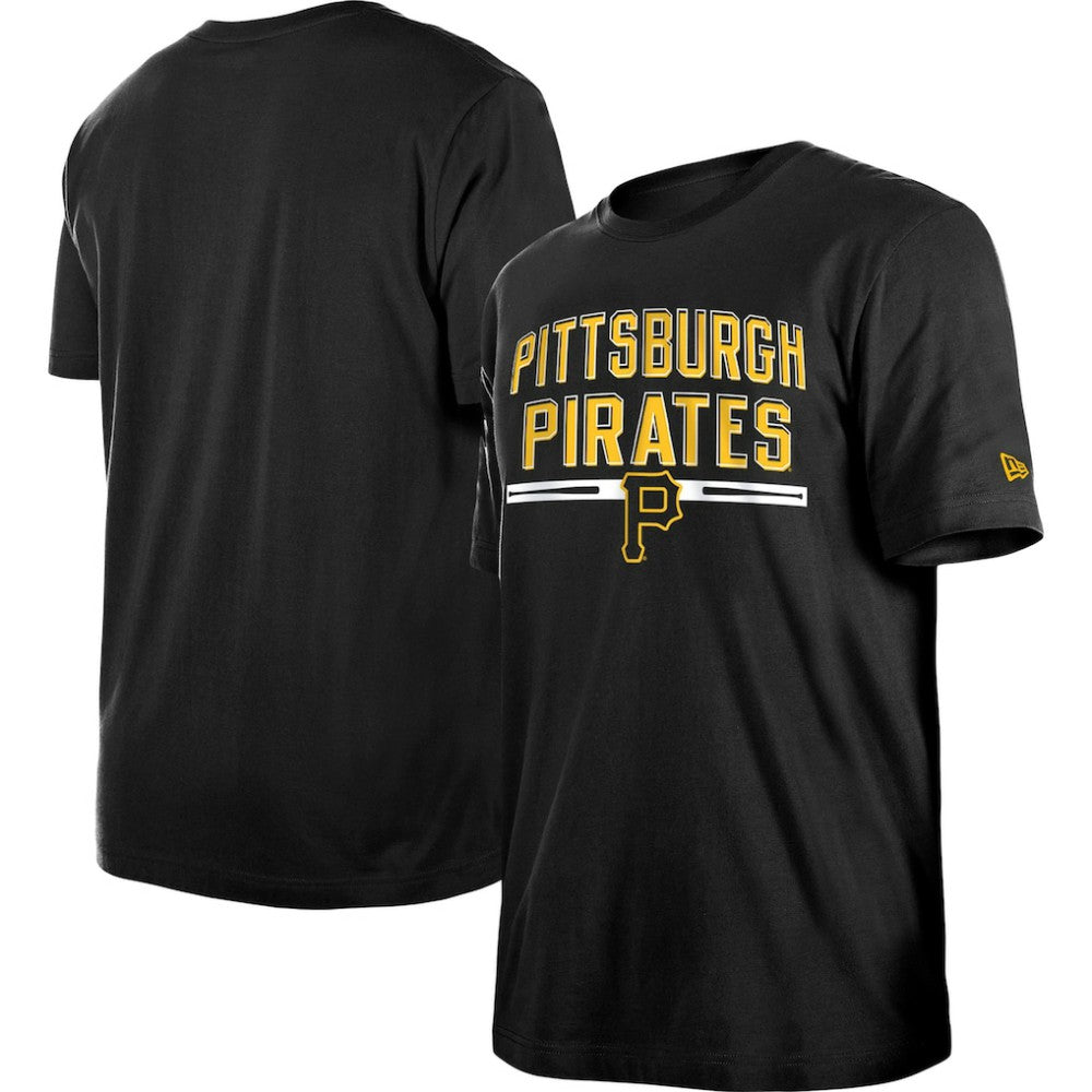 Pittsburgh Pirates Batting Practice T-Shirt - Black | New Era
