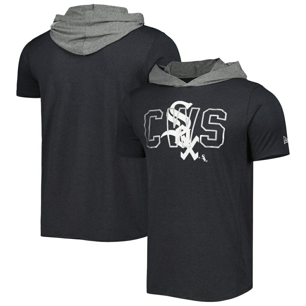 Chicago White Sox Team Hoodie T-Shirt - Black | New Era