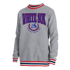 Chicago White Sox Throwback Classic Pullover Sweatshirt - Heather Gray | New Era