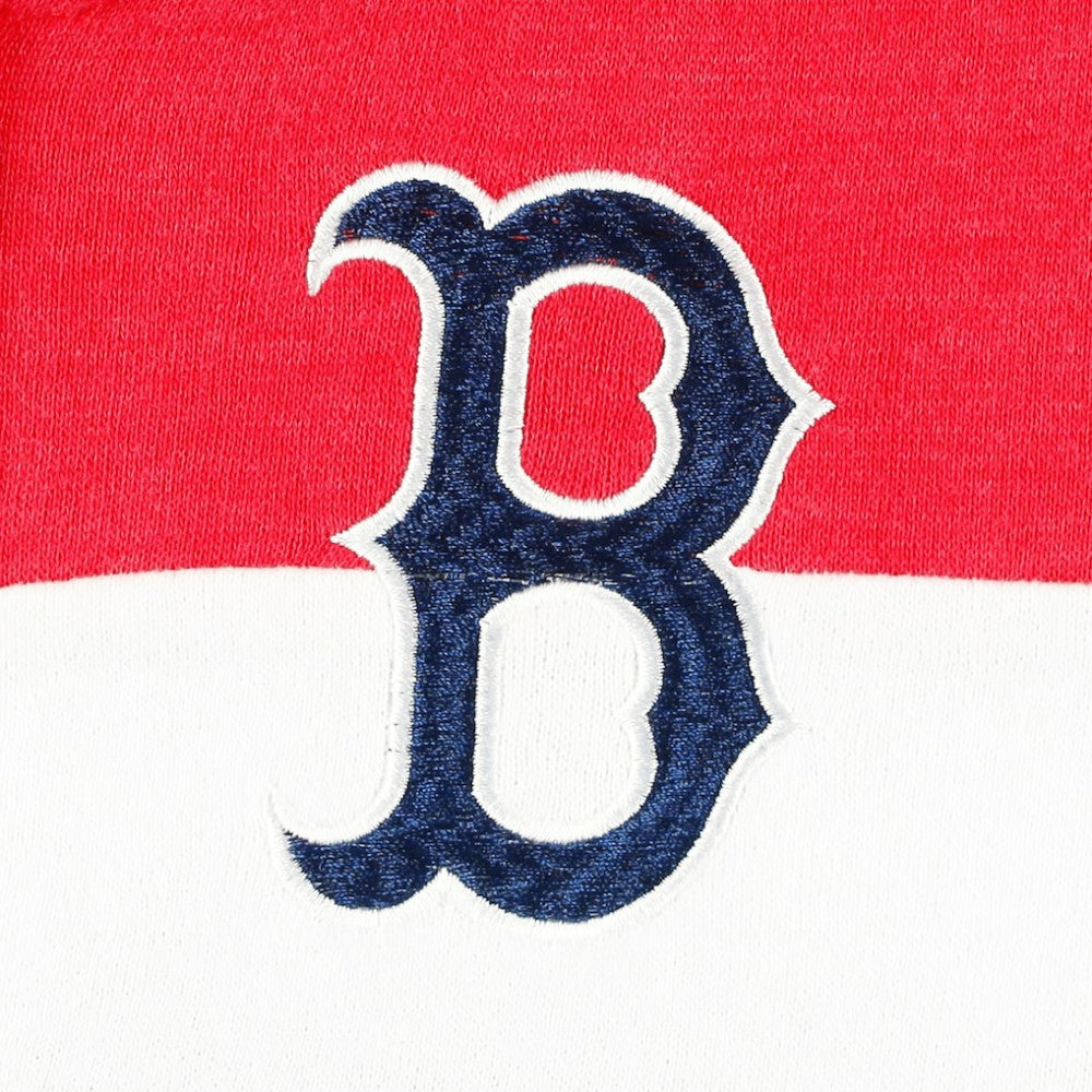 Boston Red Sox Women's Colorblock Full-Zip Hoodie Jacket - Heather Navy | New Era