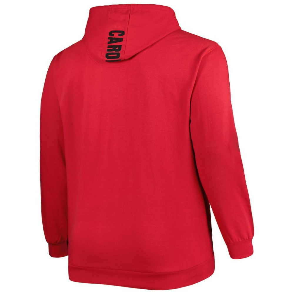 Carolina Hurricanes Big & Tall Fleece Pullover Hoodie Red