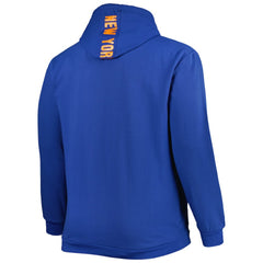 New York Islanders Big & Tall Fleece Pullover Hoodie Royal
