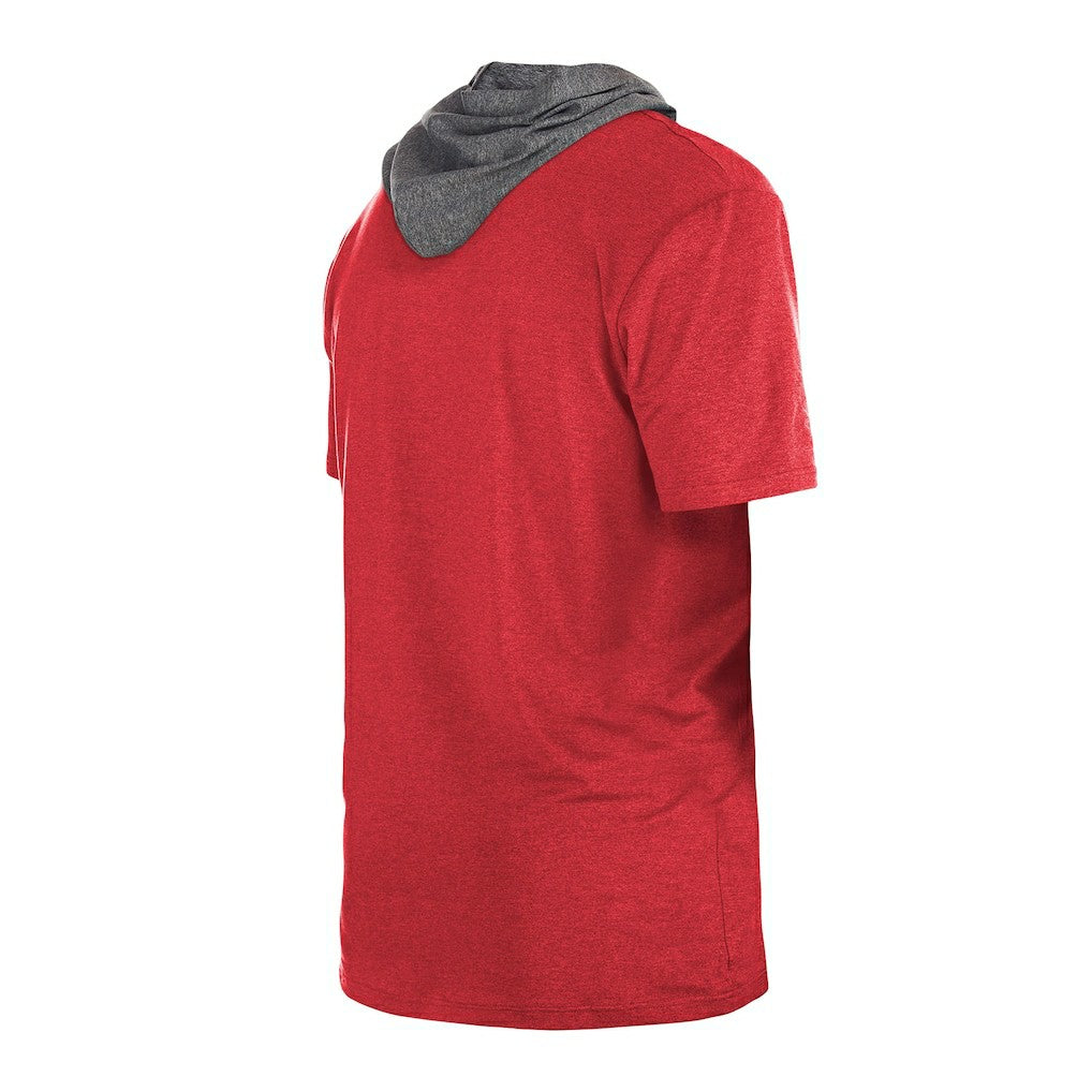 Chicago Bulls Active Hoodie T-Shirt sale - Heather Red | New Era cheap