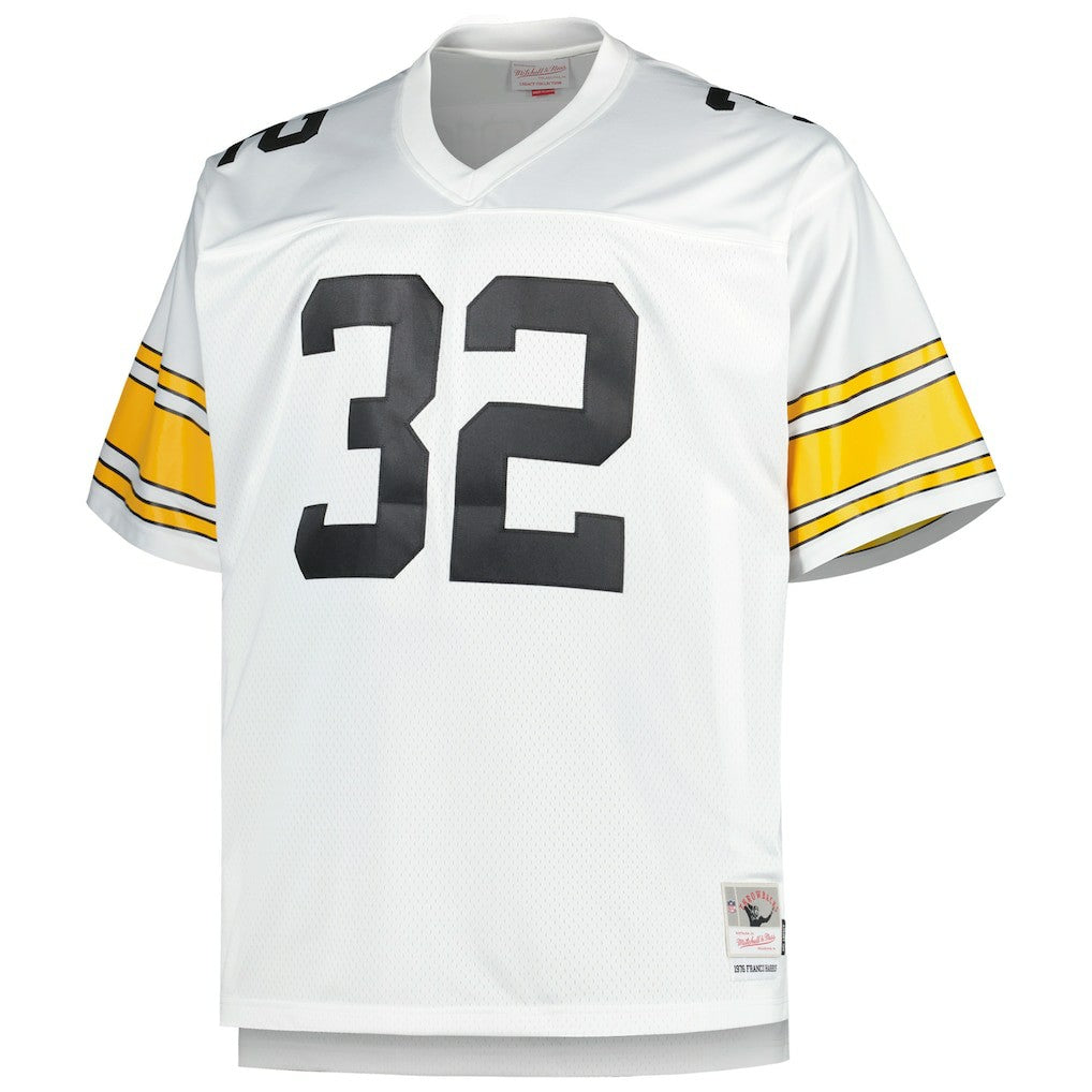 Franco Harris Pittsburgh Steelers Big & Tall 1976 Retired Player Replica Jersey - White cheap