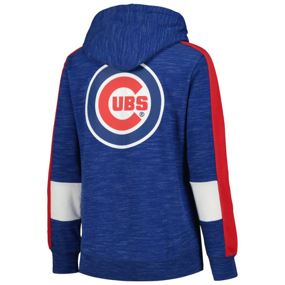 Chicago Cubs Women's Colorblock Full-Zip Hoodie - Royal | New Era