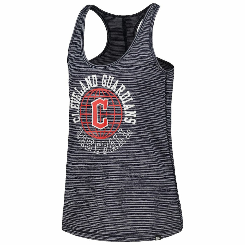 Cleveland Guardians Women's Active Racerback Tank Top - Navy | New Era